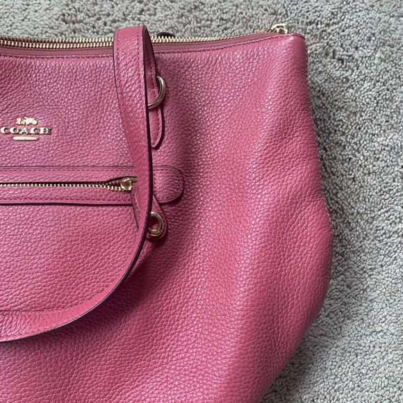 Purple coach purse - Picture 6 of 7